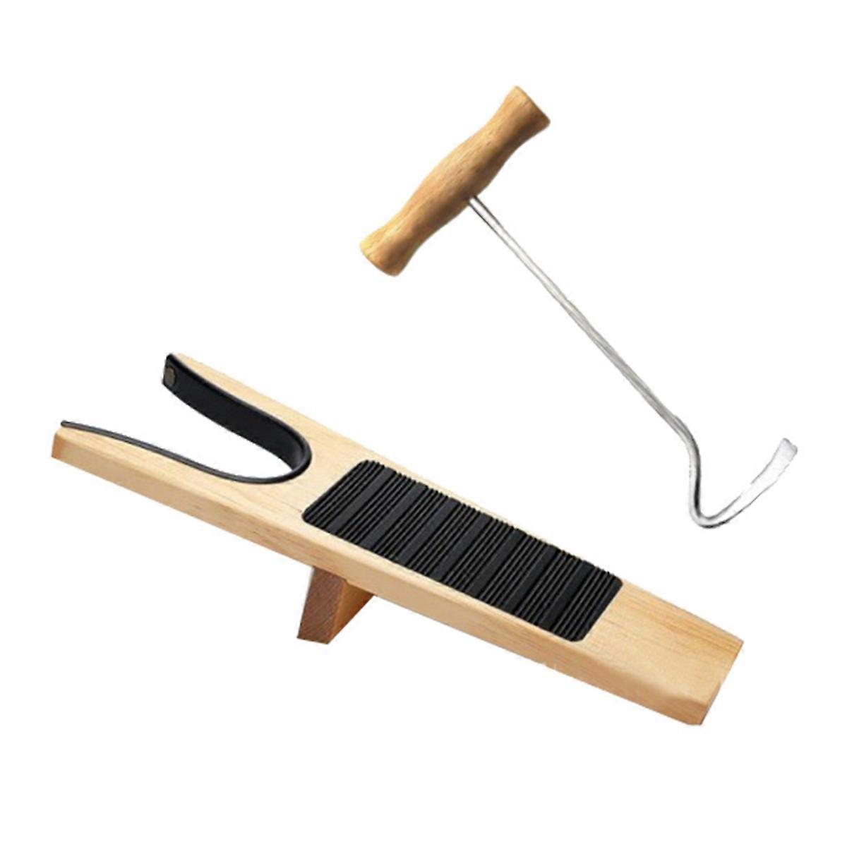 2 Pcs Boot Jack and Puller Boot Remover Hooks for Unisex Women Men Cowboy Waders Easily Pulling