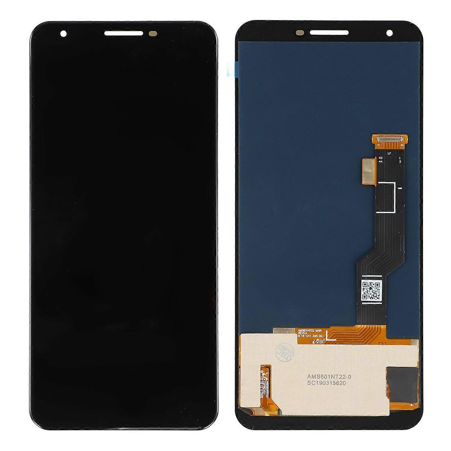 For Google Pixel 3a XL Grade C OLED Screen and Digitizer Assembly Replacement Part (Without Logo)