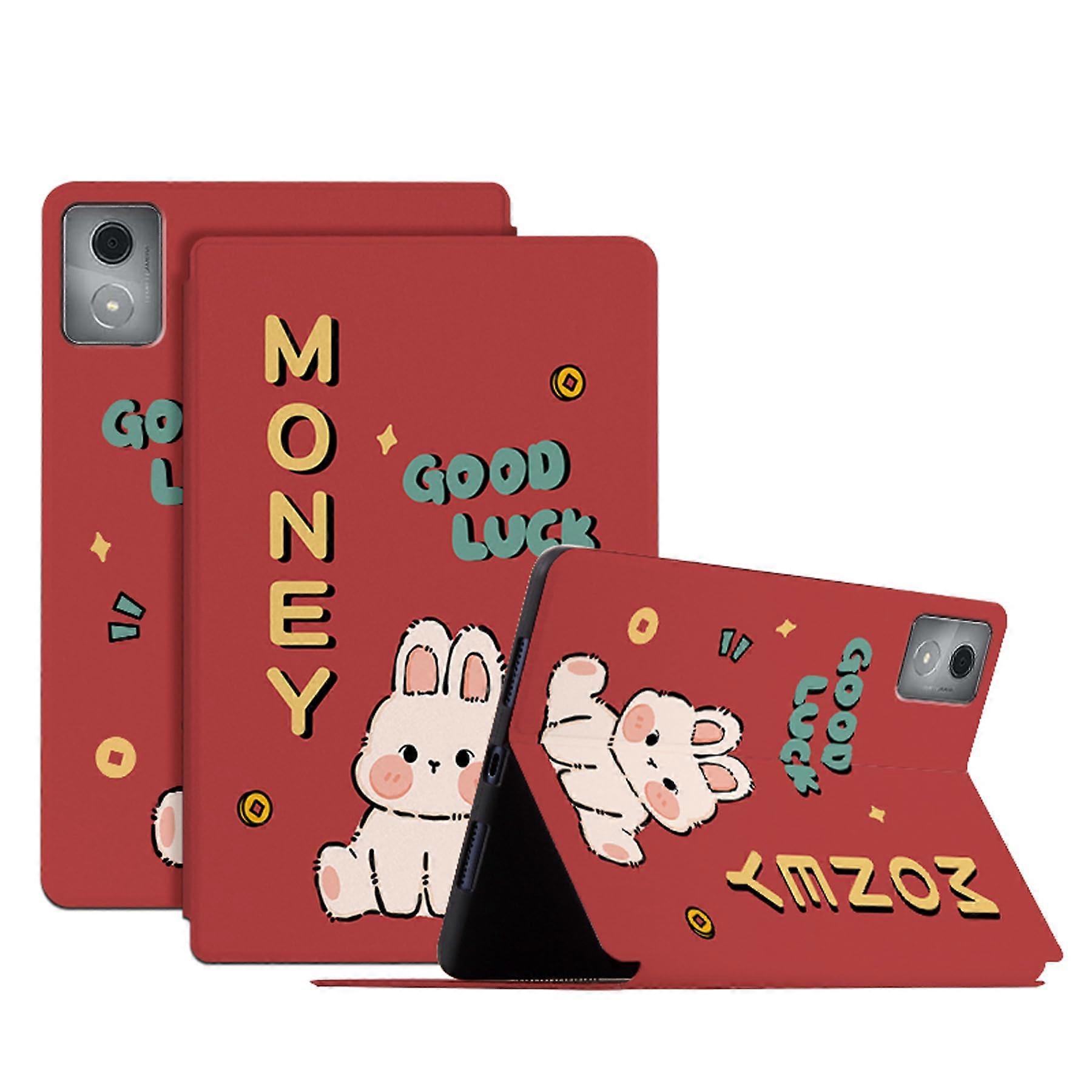 Lenovo Tab K11 Plus  Leather Flip Cover with Auto Sleep/Wake, Pattern 03