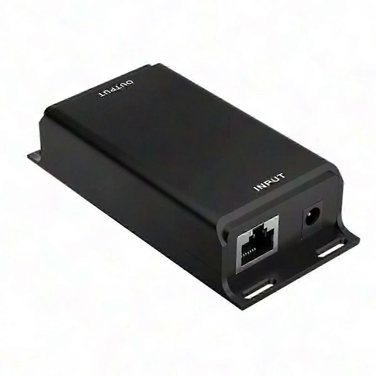 12V to 24V Gigabit PoE Injector for Solar Power - 12-60V Input, 24V Passive PoE Output