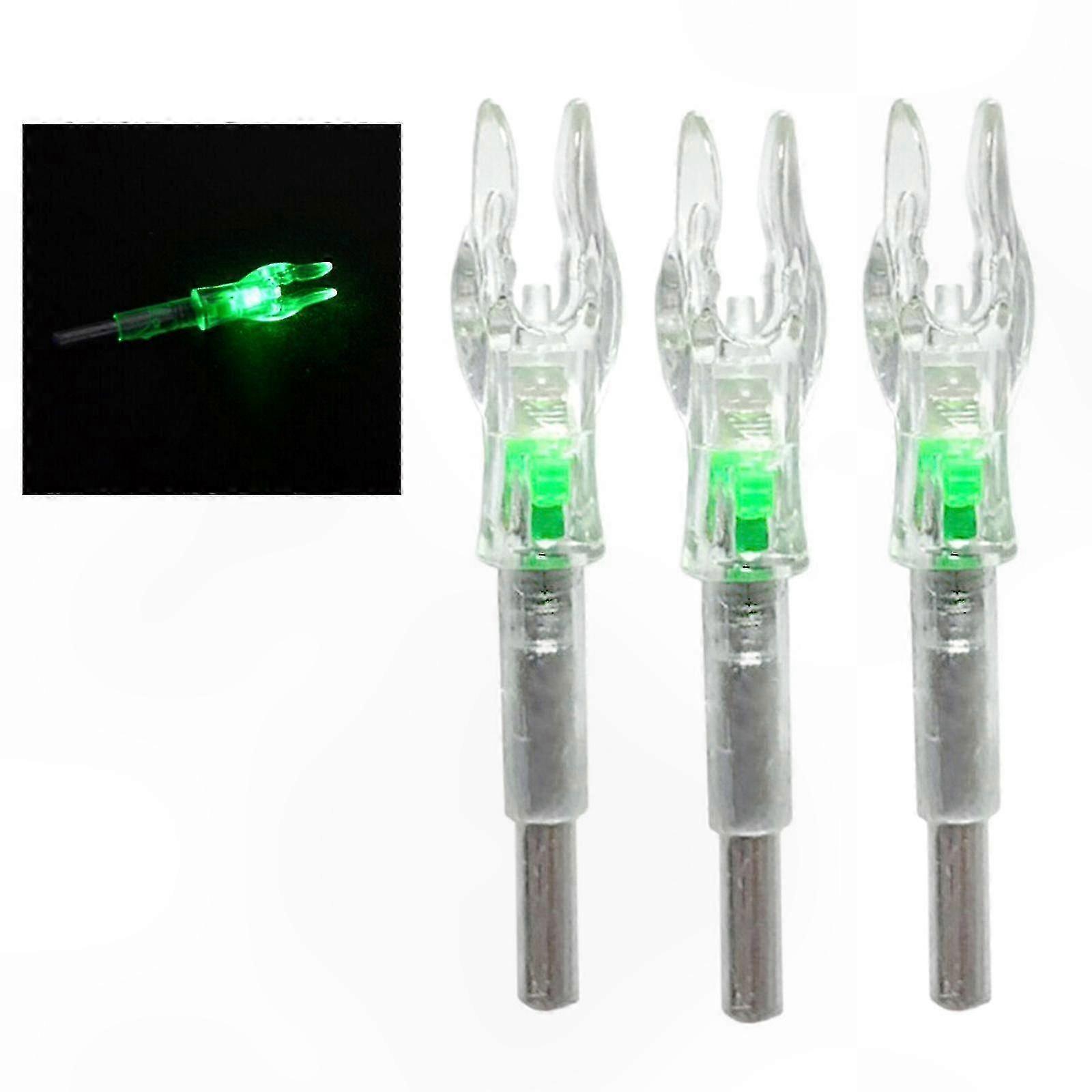 3pcs Cams de Seta com Luz LED para Tiro com Arco, Conjunto de Cam Auto-Iluminado de 2mmBlue SZRH A-D