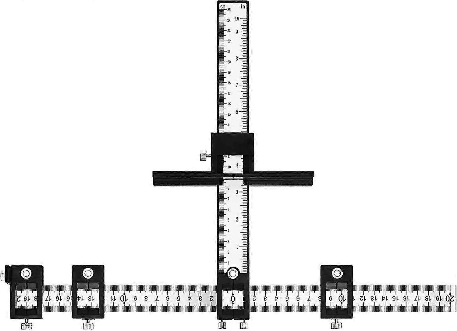 Hardware Jig Adjustable Punch Locator Cabinet Jig for installing handles knobs on doors or drawers