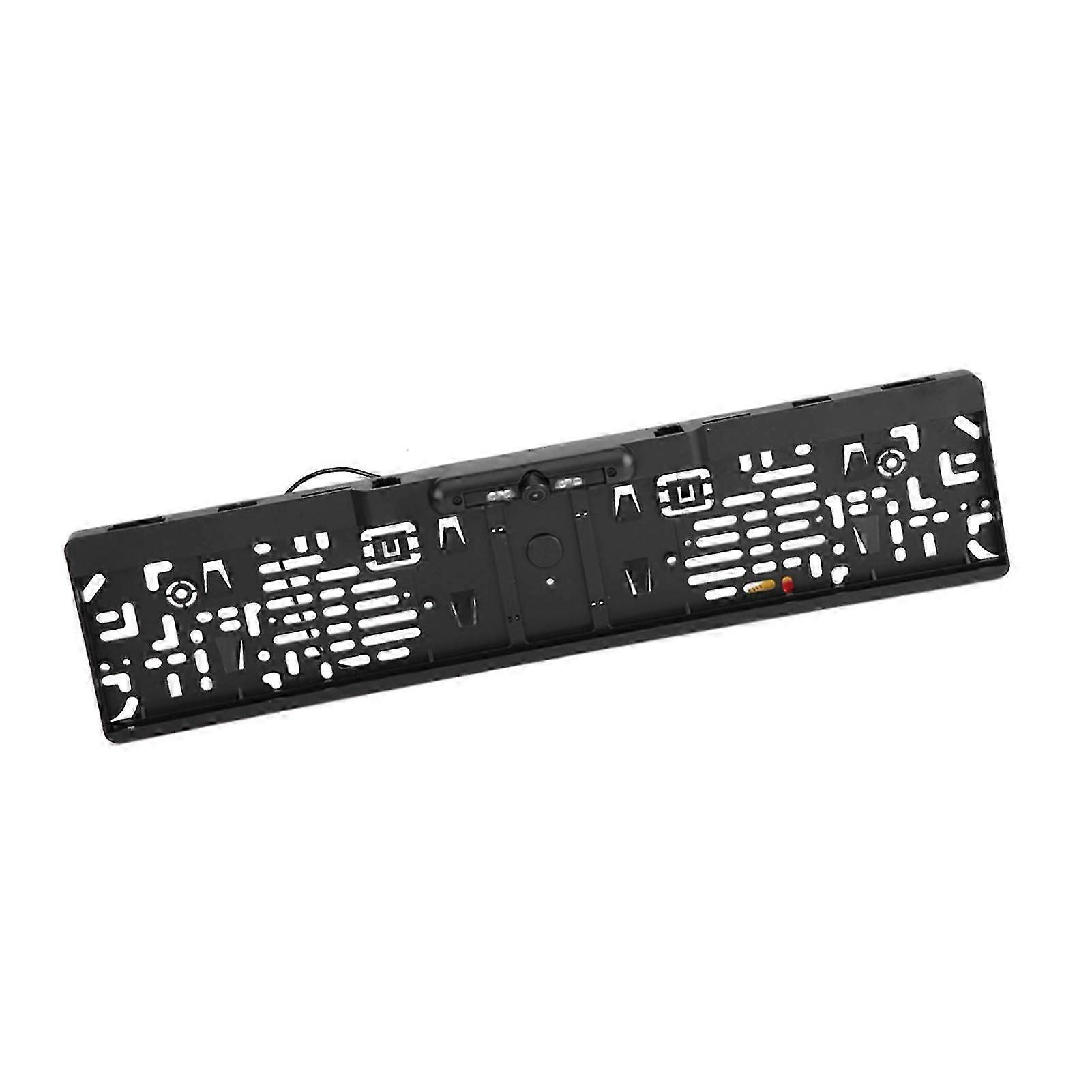 European Automobiles Number License Plate Frame with Rearview Reverse Backup Camera Infrared