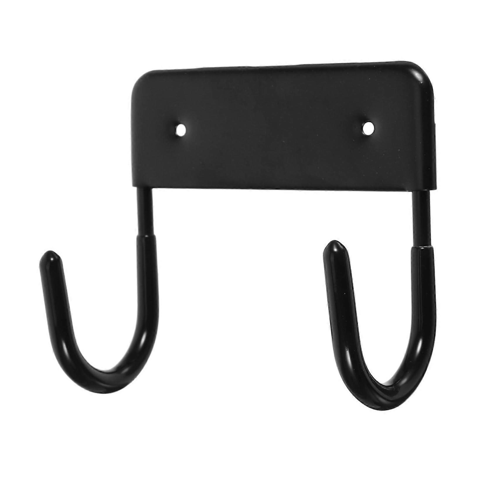 Ironing Board Wall Rack Space-Saving Mount for Laundry Room, Lightweight Design, Easy Installation, Black Color