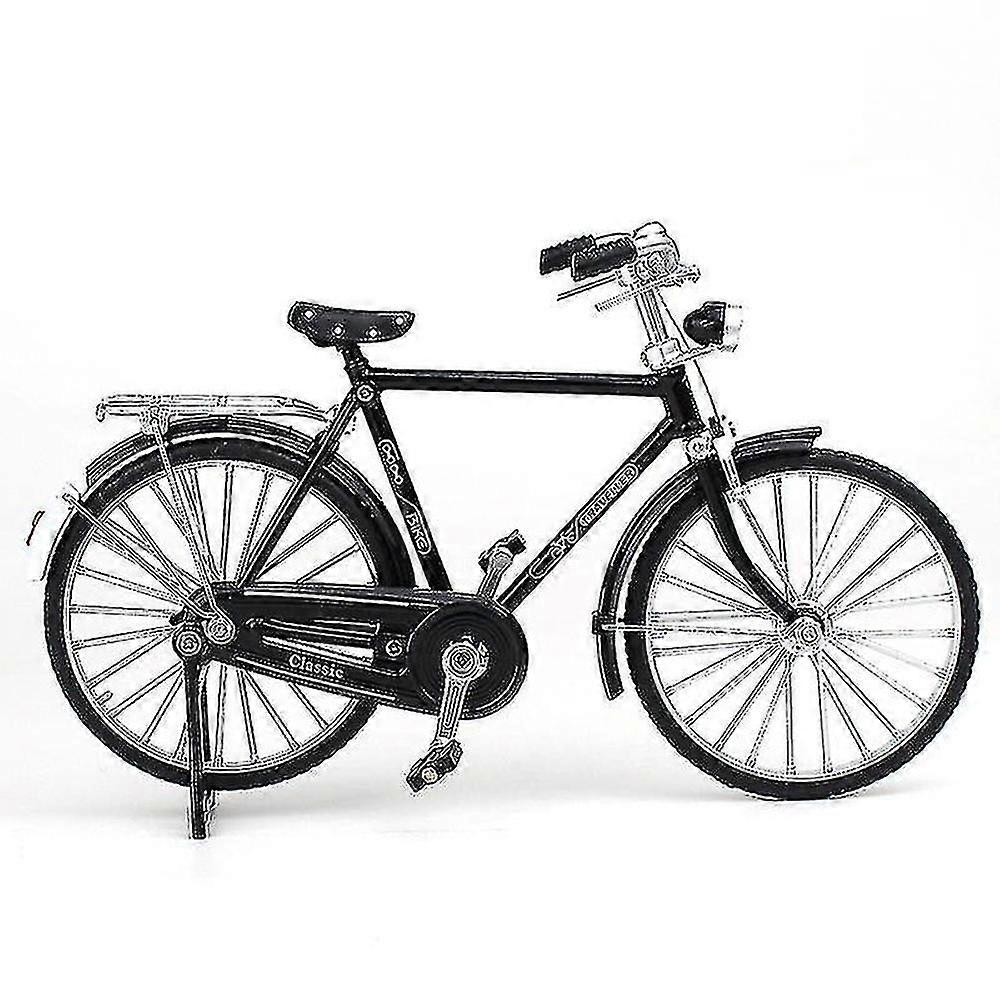 Classic Retro Alloy Bicycle Model in 1:10 Scale