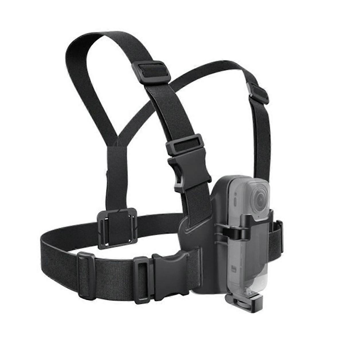 For X5 Chest Strap Mount Adjustable Secure Harness for Action Cameras Ideal for Adventures