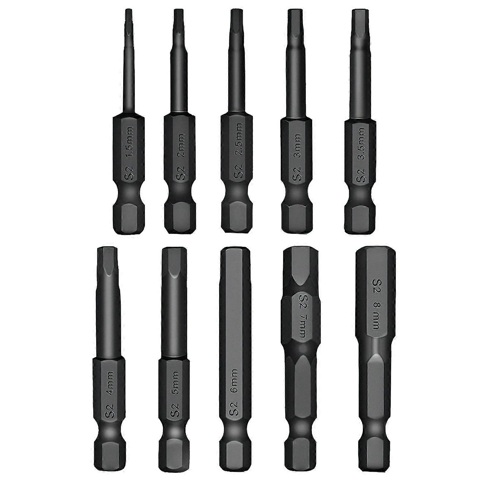 Hardened Metal Drill Bit Drill Bit Set Suitable for Multiple Materials Home Improvement Accurate Positioning 1Set
