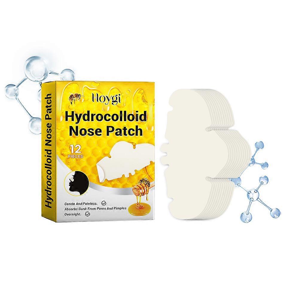 Hydrocolloid Nose Patches Pimple Absorbing Cover Hydrocolloid Patches For Nose Blackheads Pimples Removal Pores Firming