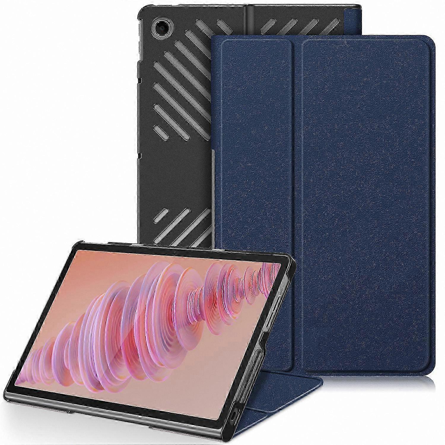 11.5" Tablet Case with Heat Dissipation Stand, Leather Cover for Tab Plus Devices