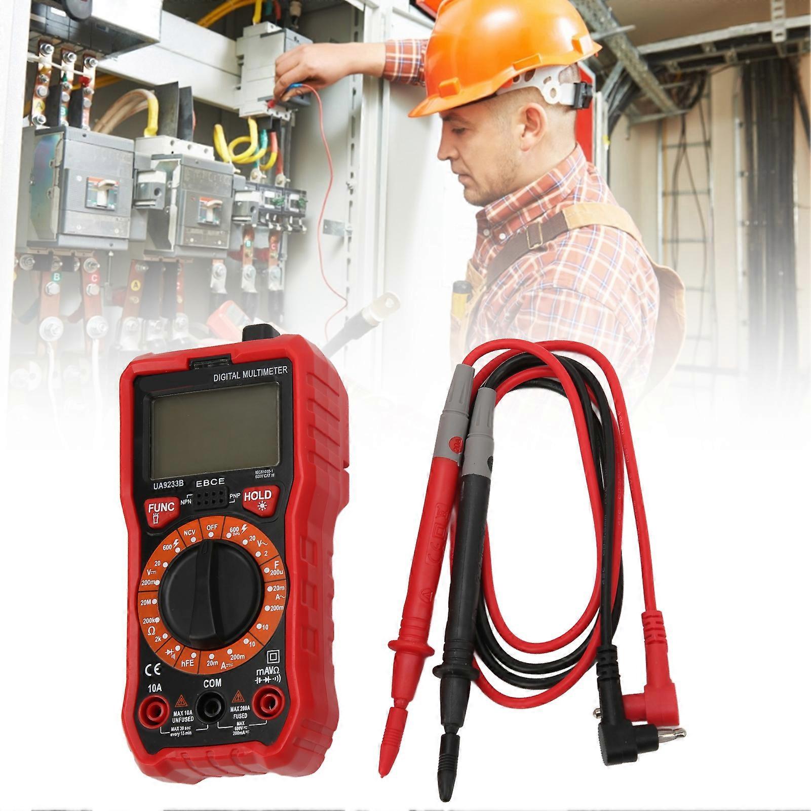 UA9233B Multimeter Intelligent High Accuracy Fully Automatic Industrial Burn Proof Drop Proof Voltmeter