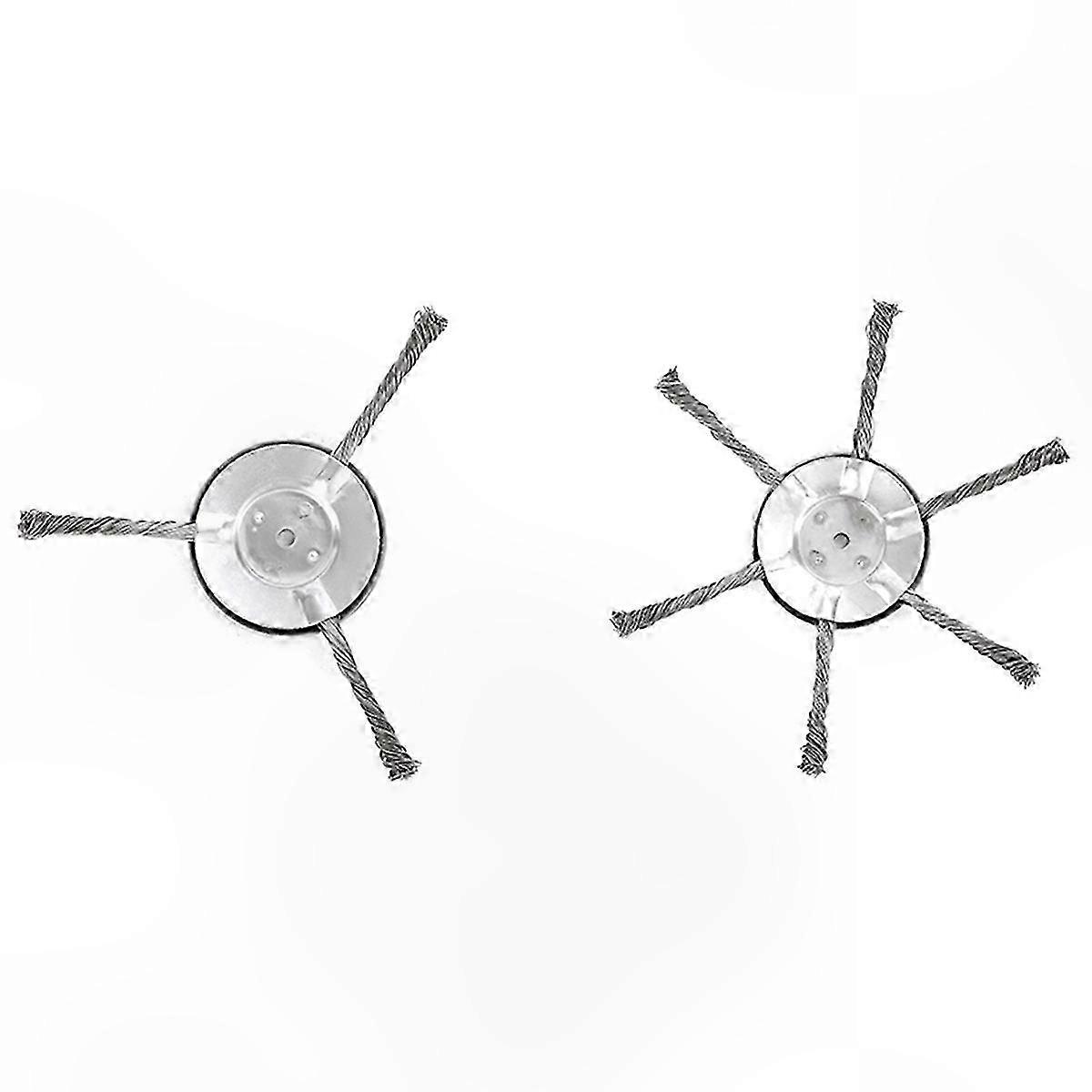 Steel Wire Grass with Rounded Edge for Garden Weed Brushing and Edging Tasks