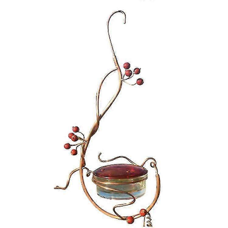 Red Berries Hummingbird Feeder  Swing Courtyard Bird Feeder