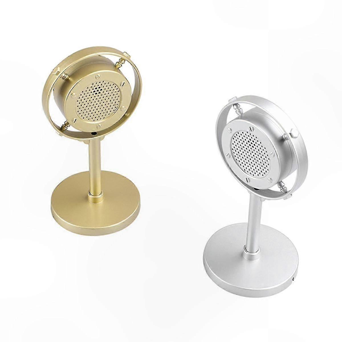 Classic Retro Microphone Design Universal Stand for Live Performance Vocal Dynamic Mic Simulation
