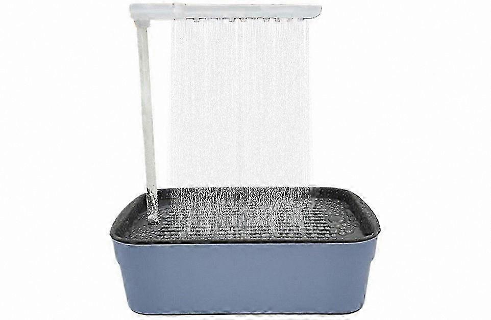 Automatic Bird Bath Tub with Circulation Feature for Parrots