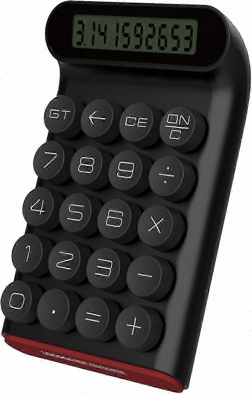 Portable LCD Calculator with 20 Keys, Multifunctional 10-Digit Display for Students and Office Use