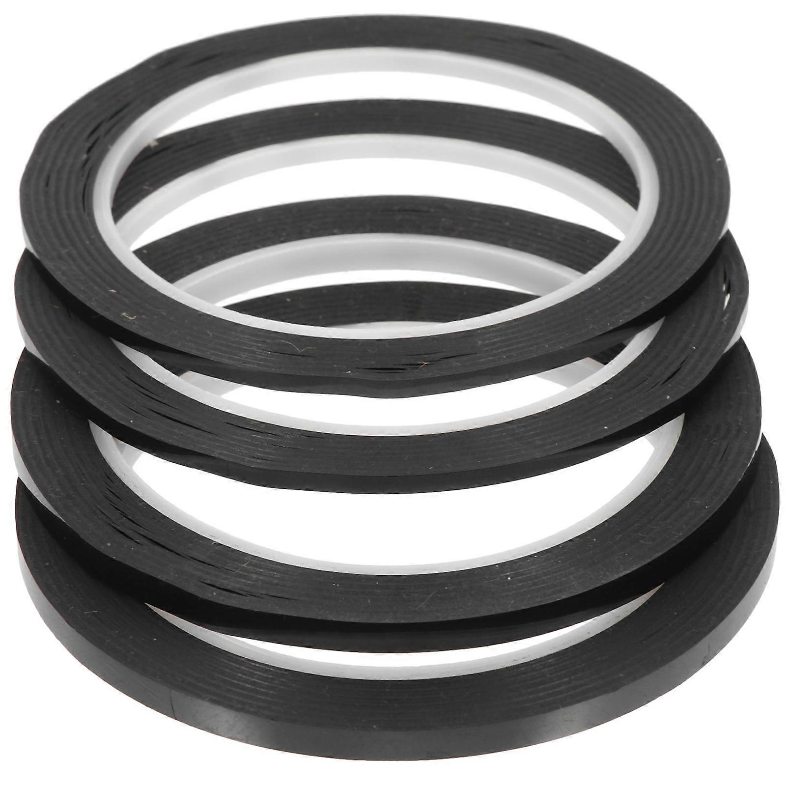 PVC Violin Tape for Fretboard Note Positioning Including 4 Rolls