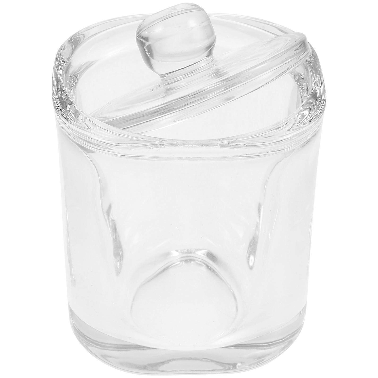 Glass Candy Container Transparent Sugar Jar for Home Use Airtight Seal