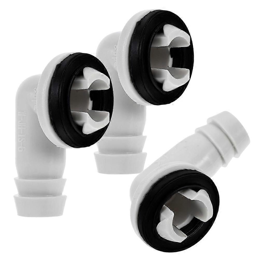 Air Conditioner Fitting Drain Hose Adapter for Water Drain Leak-Proof 6Pcs