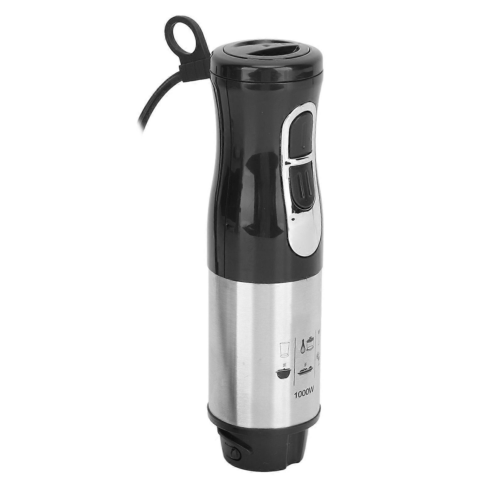 Hand Blender Electric 4 in 1 Immersion Eggbeater Whisk Mixer Meat Mincer Tool 1000W for Kitchen EU Plug 220V