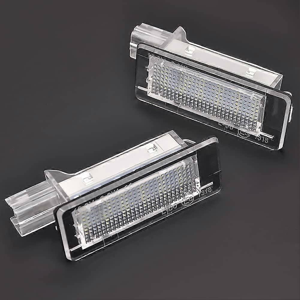 LED Number License Plate Light For Renault Captur J5, Zoe, Laguna II/III, Espace IV