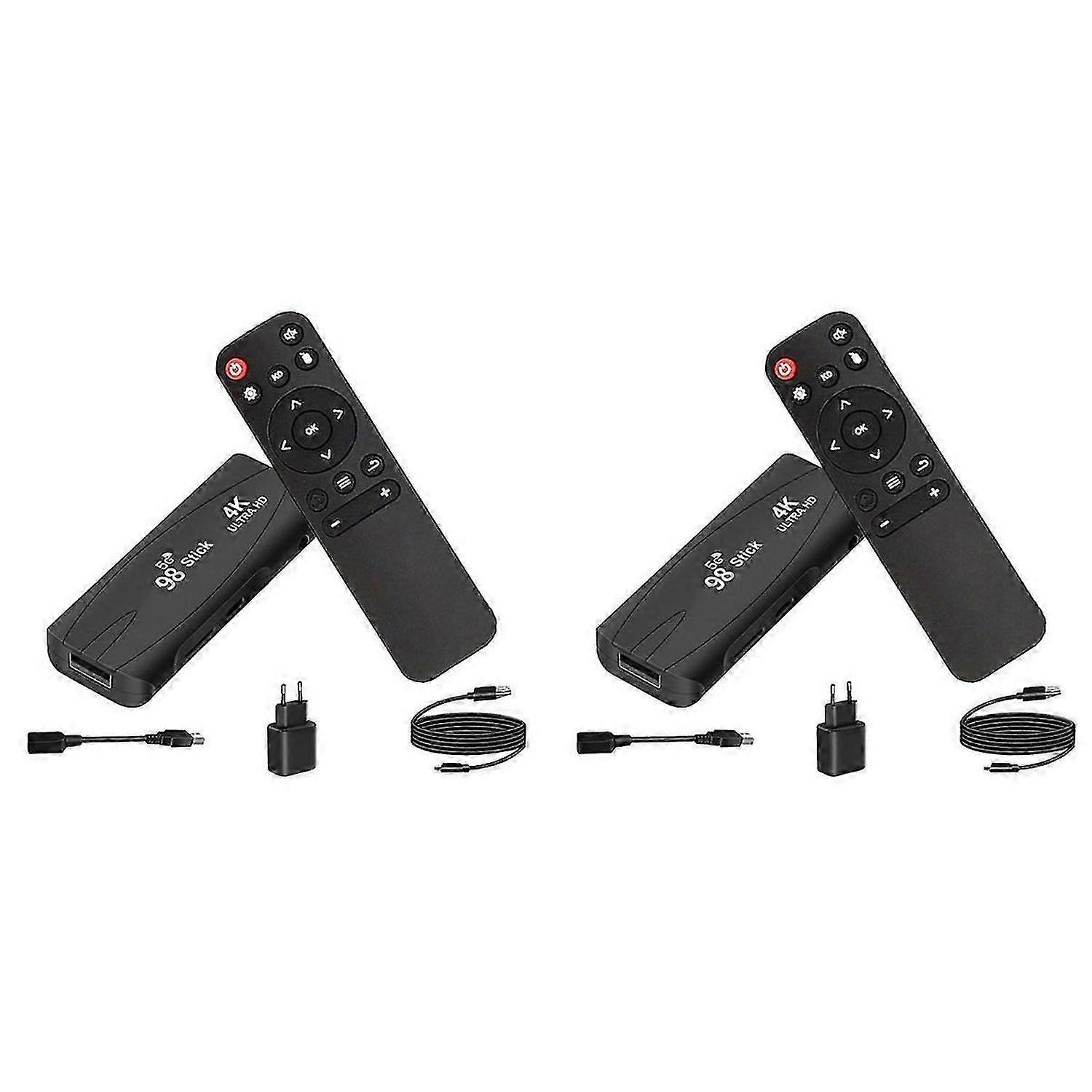 1G+8G Android12.1 2.4G 5G WiFi Android Smart TV BOX(EU Plug)