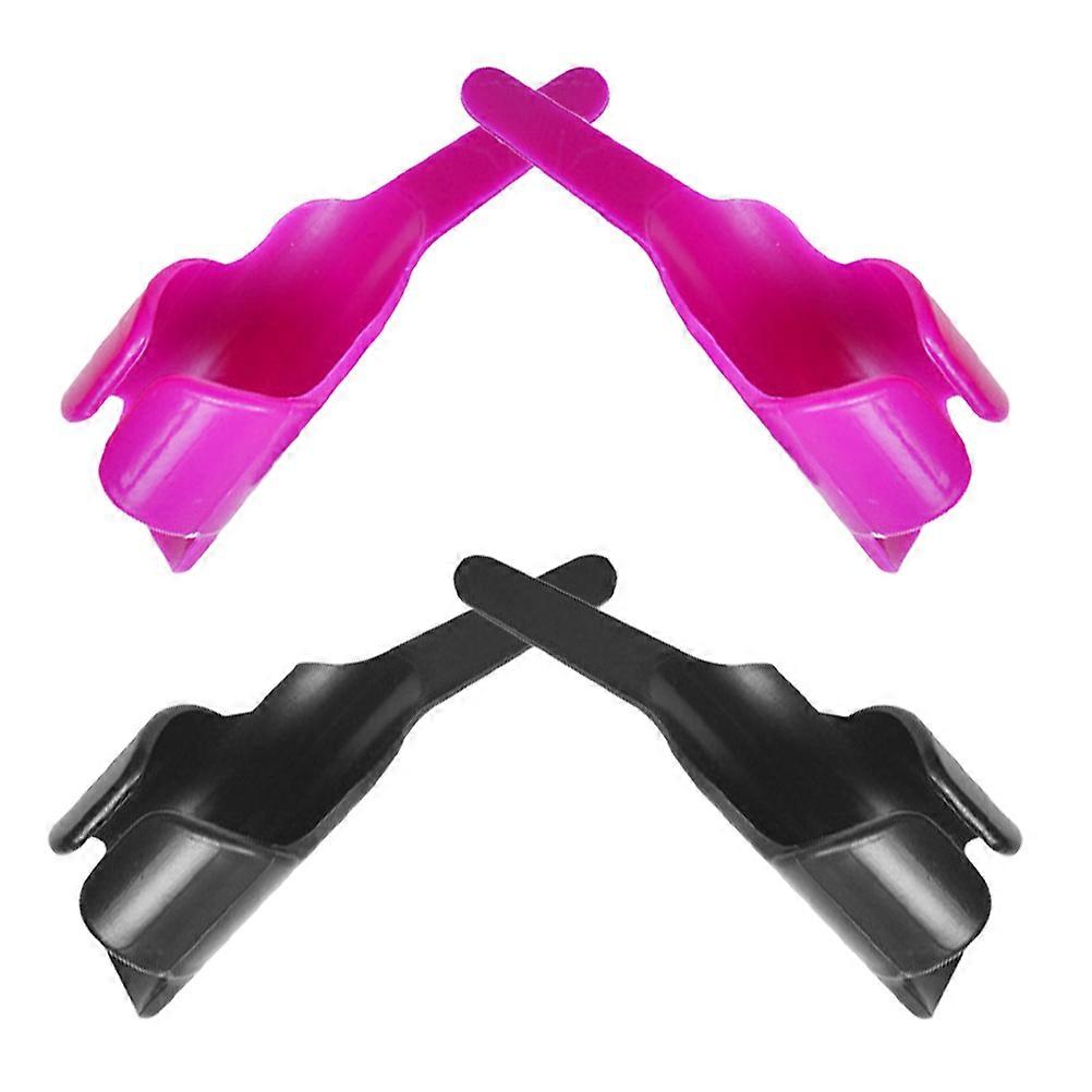 Sewing Finger Protector for Easy Stitching 4Pcs Plastic Fingerthing Tool