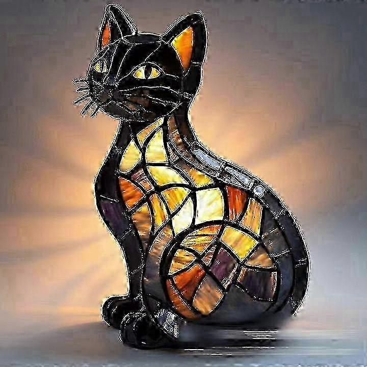 Creative Dog Series LED Night Light, Resin Animal Statue, Artistic Home Desktop Table Lamp