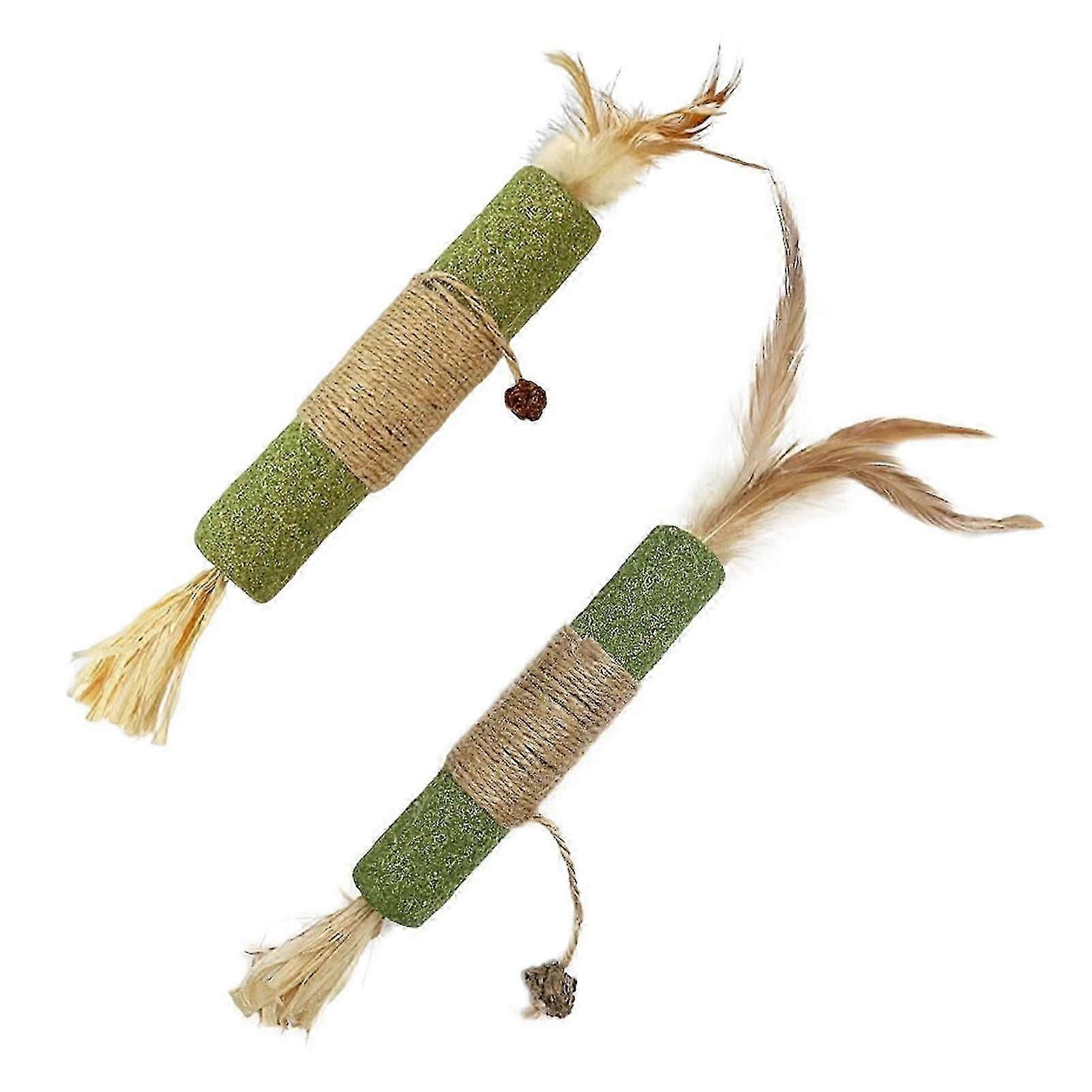 Catnip Silvervine Chew Sticks Natural Cat Toys Correct Bad Habits Regulate Emotions Promote Digestion Soothe Mood Teeth Cleaning Increase Appetitet