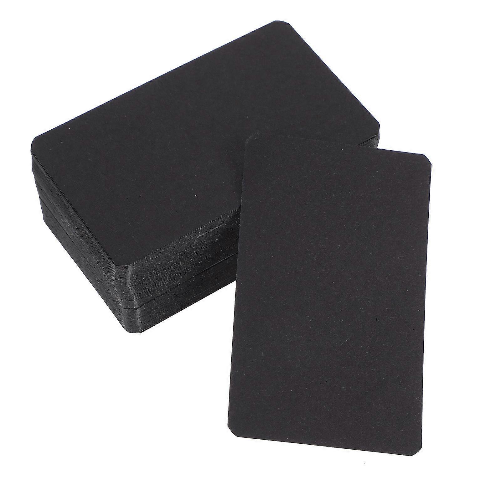 Vocabulary Blank Cards for DIY Use with 800Pcs Black Color Paper