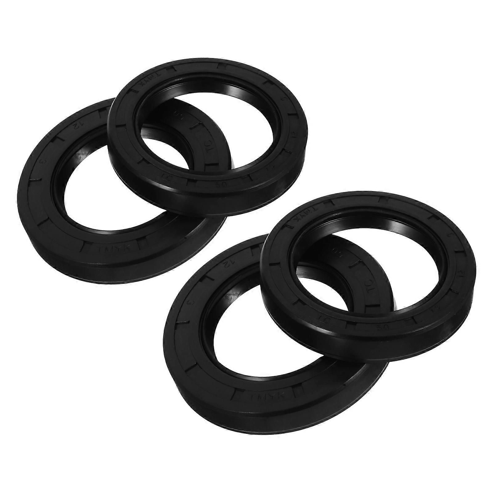 Air Compressor Pump Oil Blocking Seal Rings Plastic Set for 12Pcs