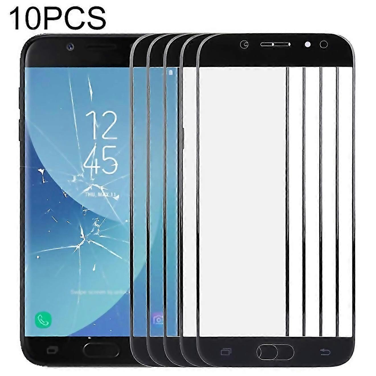 For New For Galaxy J5 J530 10pcs Front Screen Outer Glass