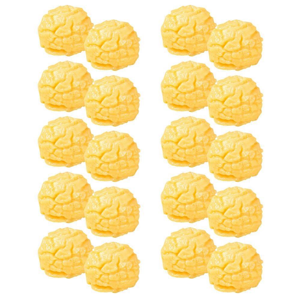 Popcorn Prop Plastic Popcorn Model for Display 80Pcs Pack