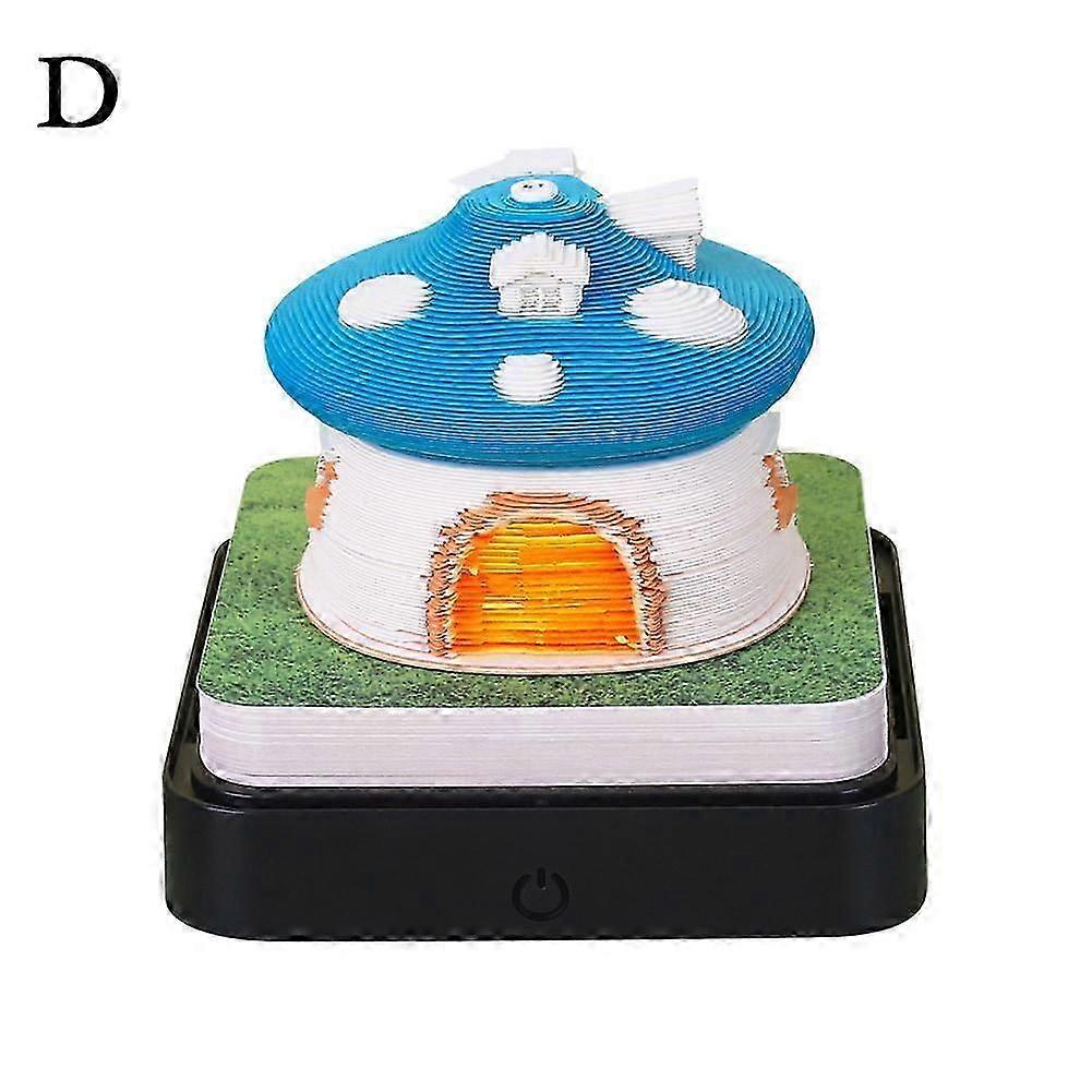 3D Note Paper 2025 Calendar Decoration Year of The Snake Calendar