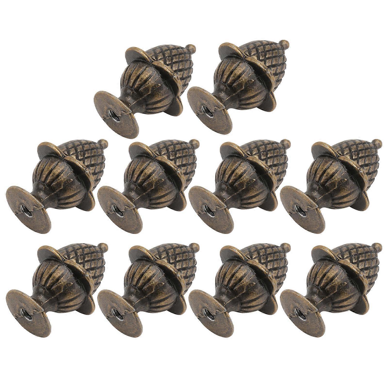Small Wardrobe Drawer Door Handles Corn Shape Pull 30Pcs Pack
