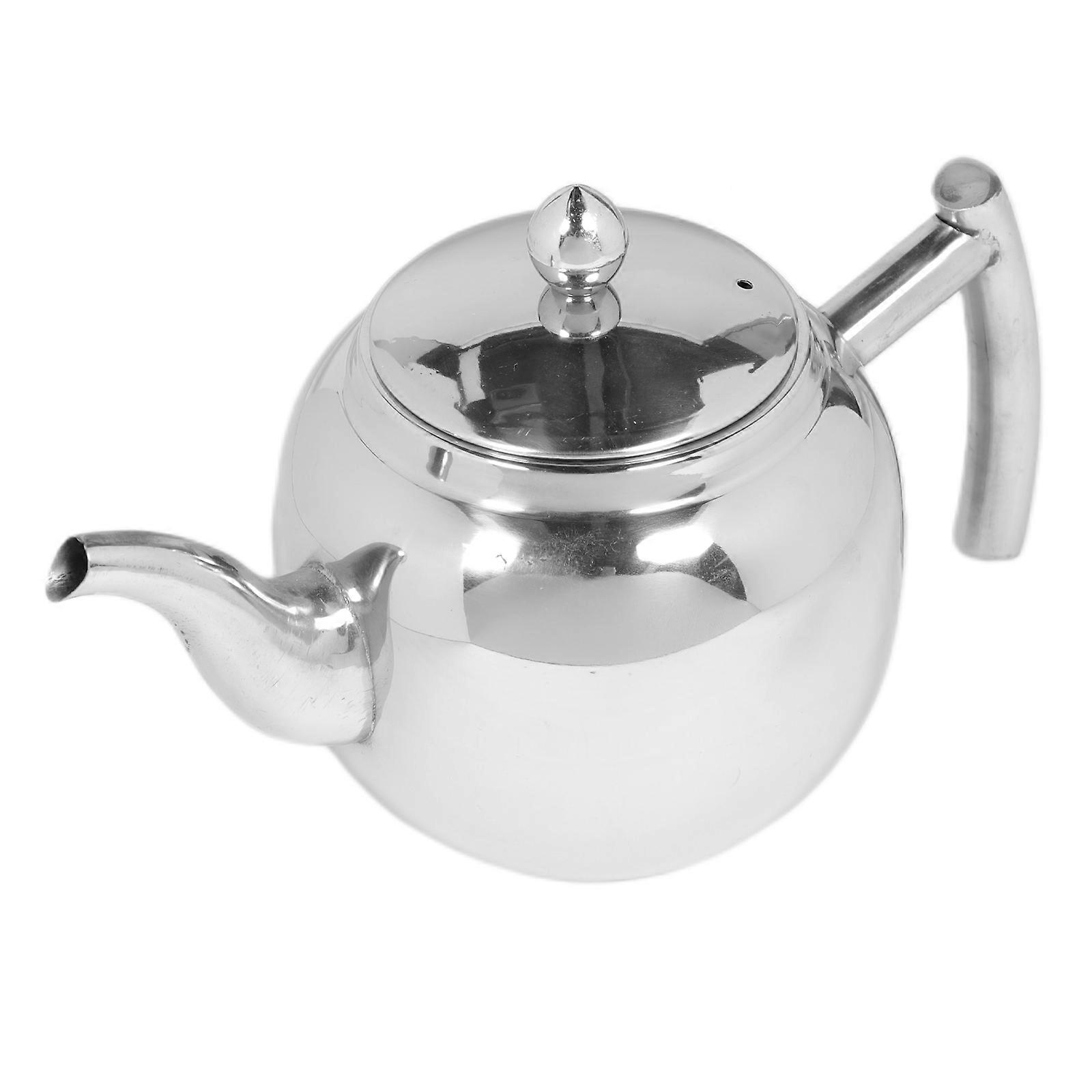 Practical Household Water Kettle for Boiling Water 2Pcs Silver Color