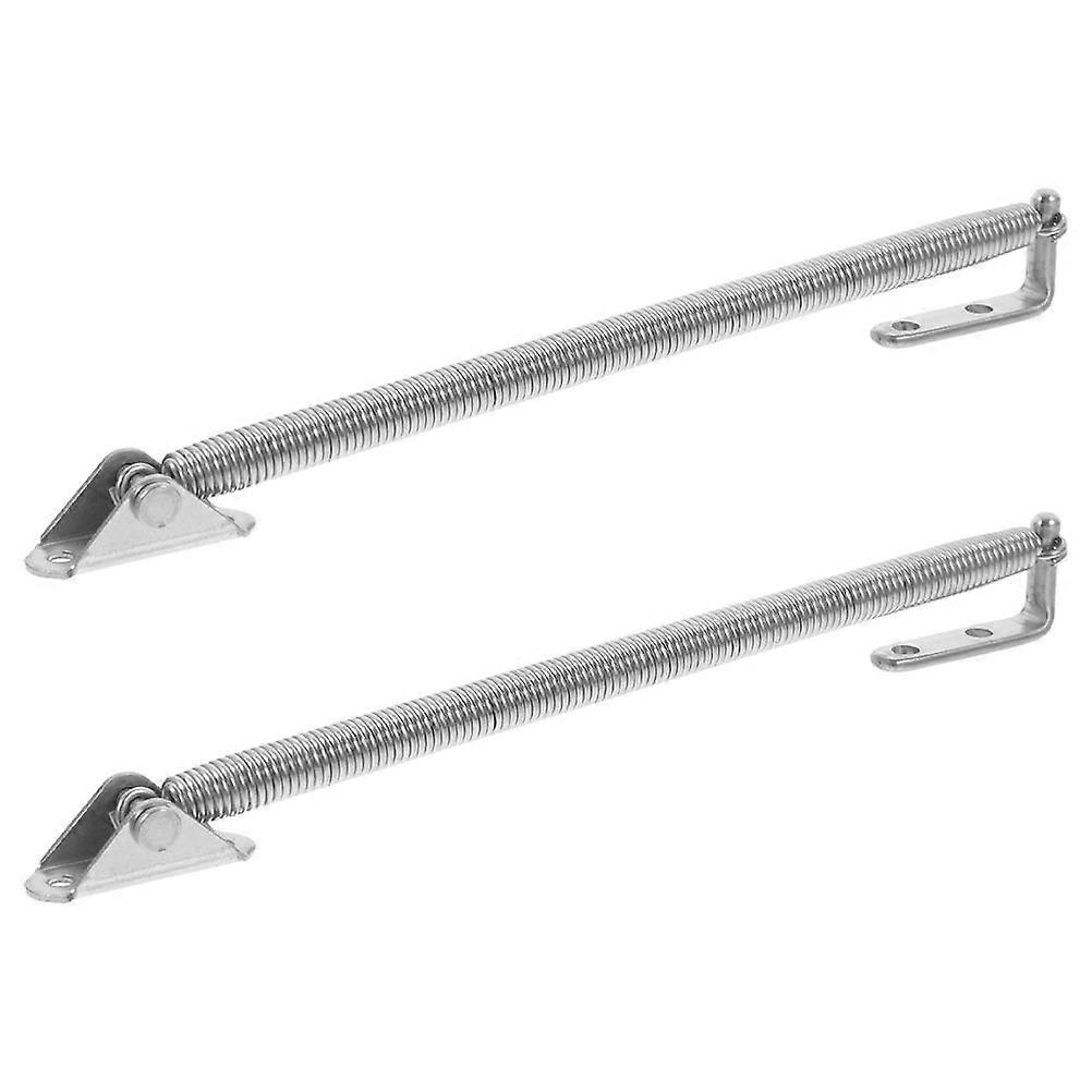 Adjustable Hatch Support Spring 4Pcs Silver Suitable For Boat Owners Durable Cabin Door Use