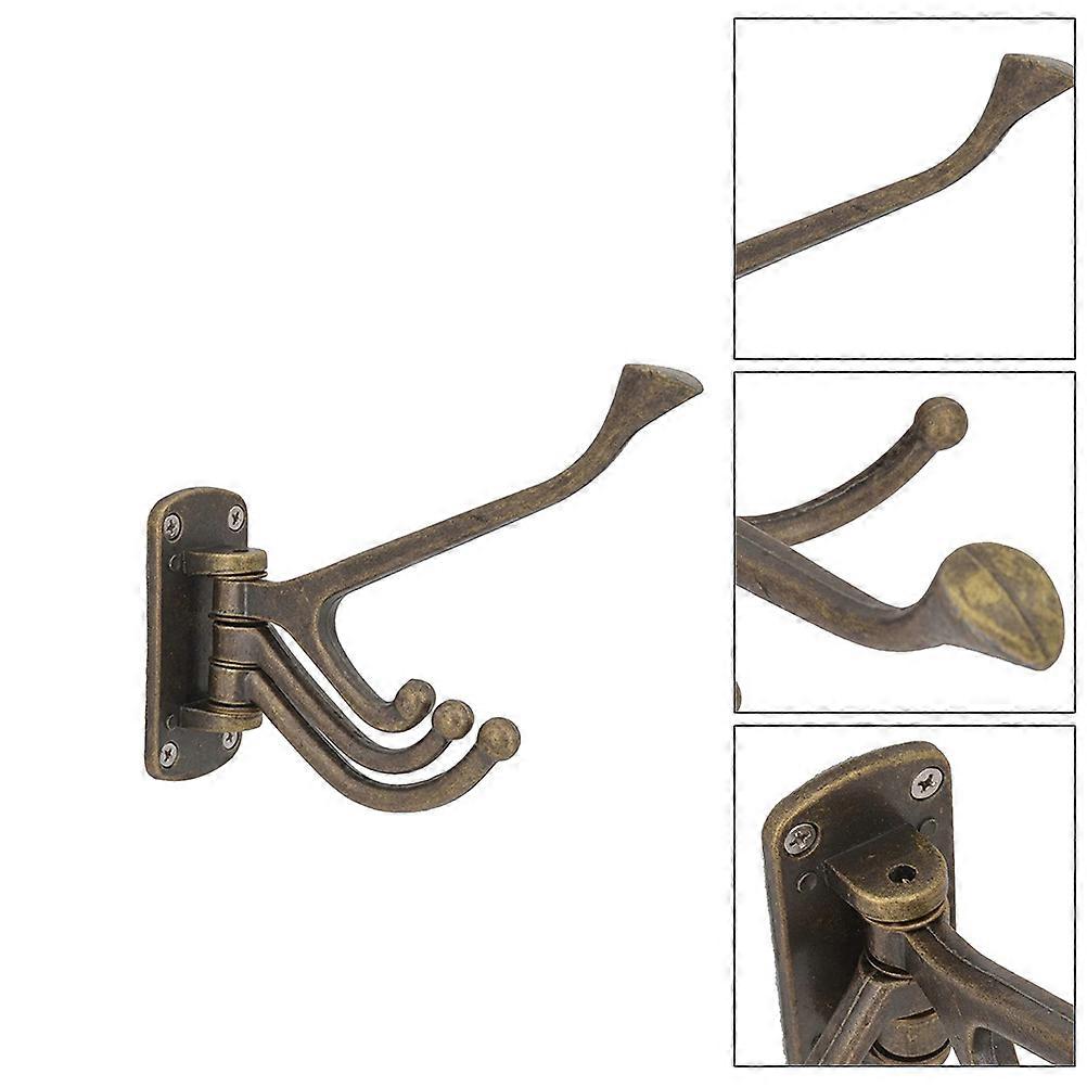 Creative Hook Clothes Hanger for Hanging 4Pcs Coffee Coat Hooks