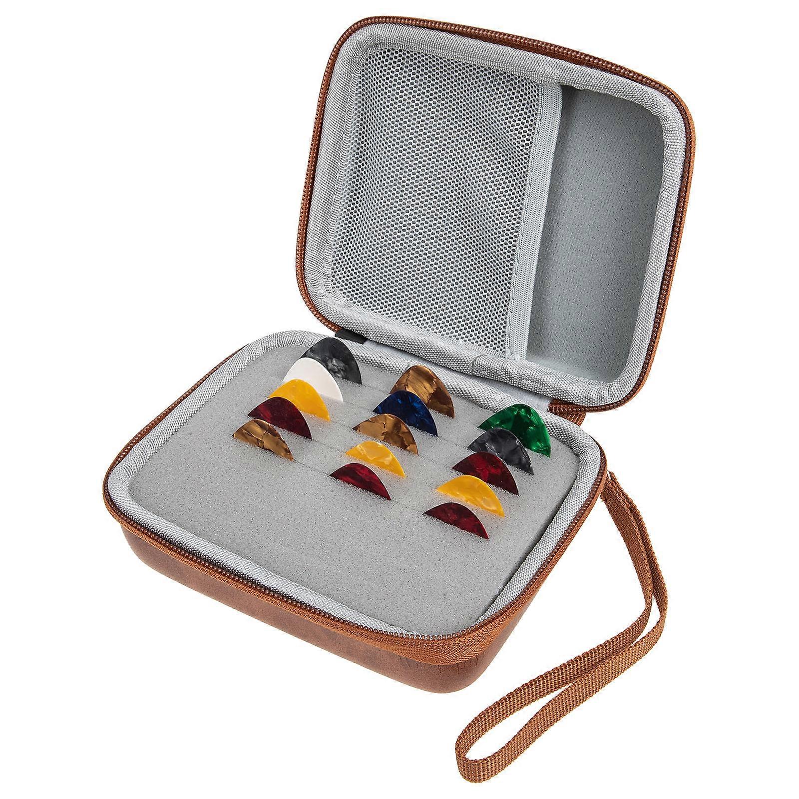 Guitar Picks Durable Small Guitar Plectrums for Strumming 4Sets with Bag