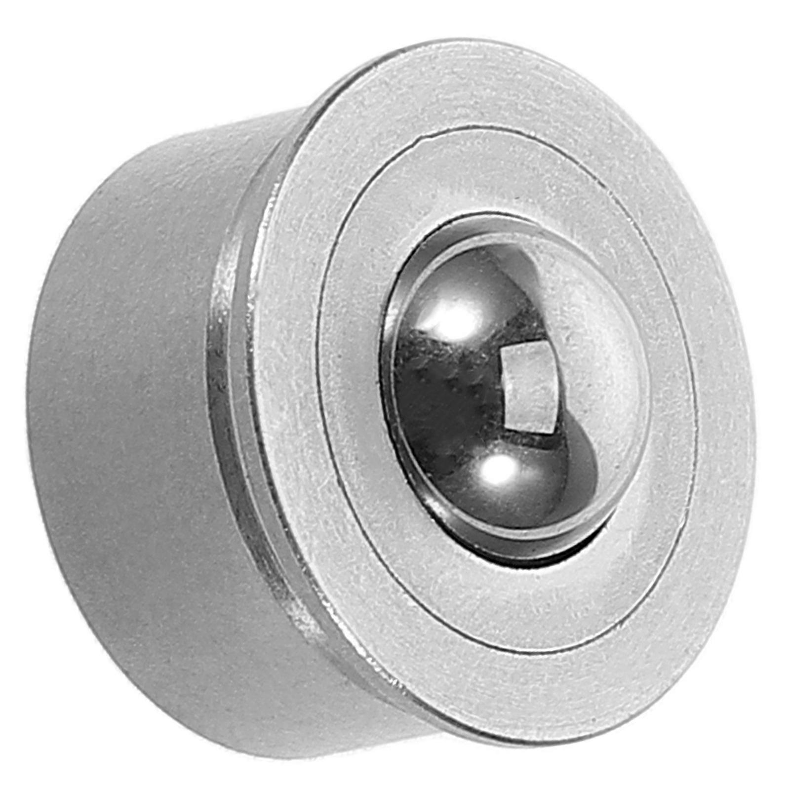 Ball Transfer Unit Roller Ball Bearings for Smooth Operation 2Pcs Silver Metal