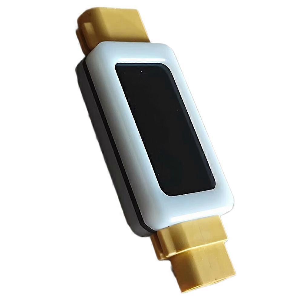  XT60 Power Meter 80A Digital Voltmeter Ammeter with Color Screen 0-34V Voltage Temp Humidity Monitor with Backlit