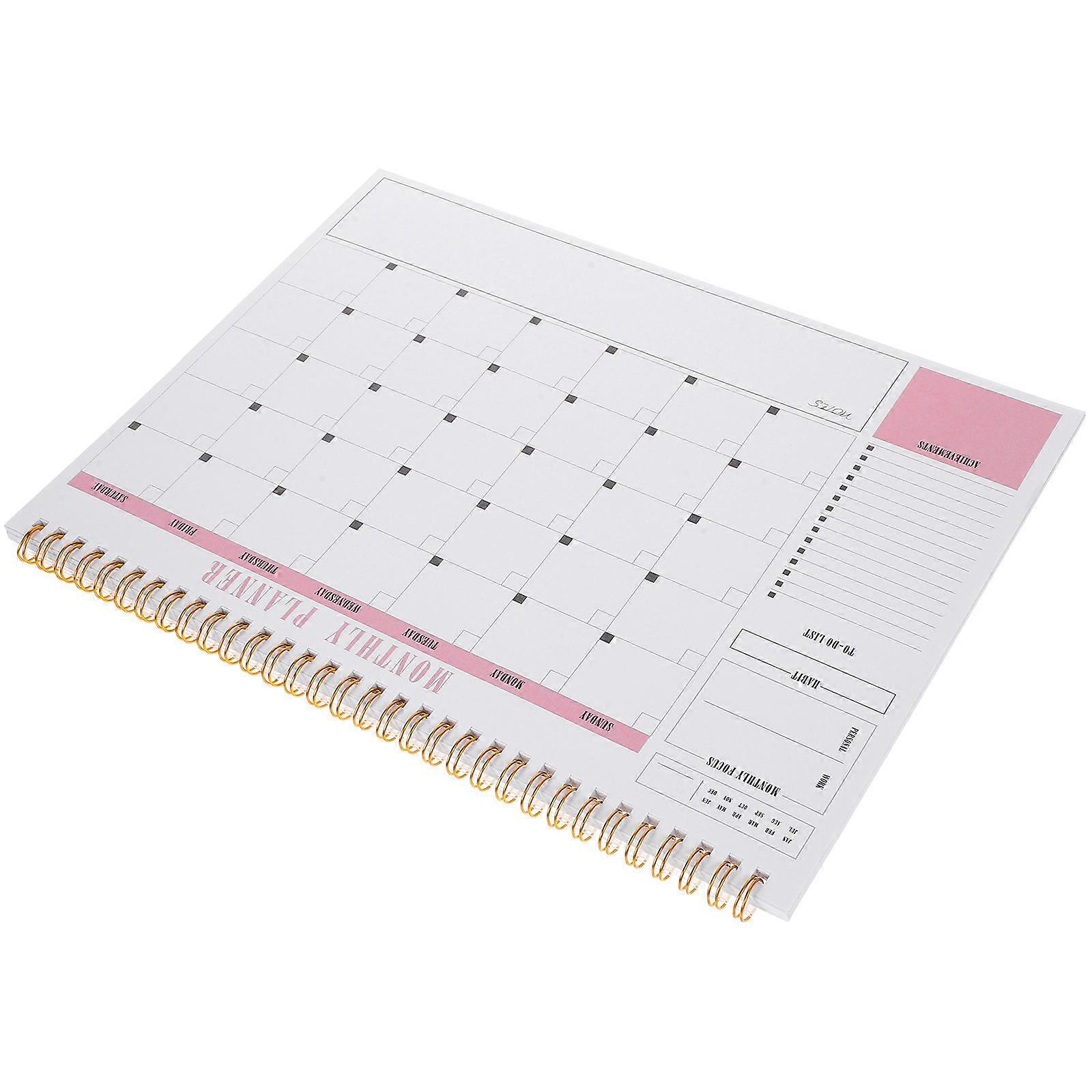 Memo Notebook for Writing Use 4Pcs Plan Notepad