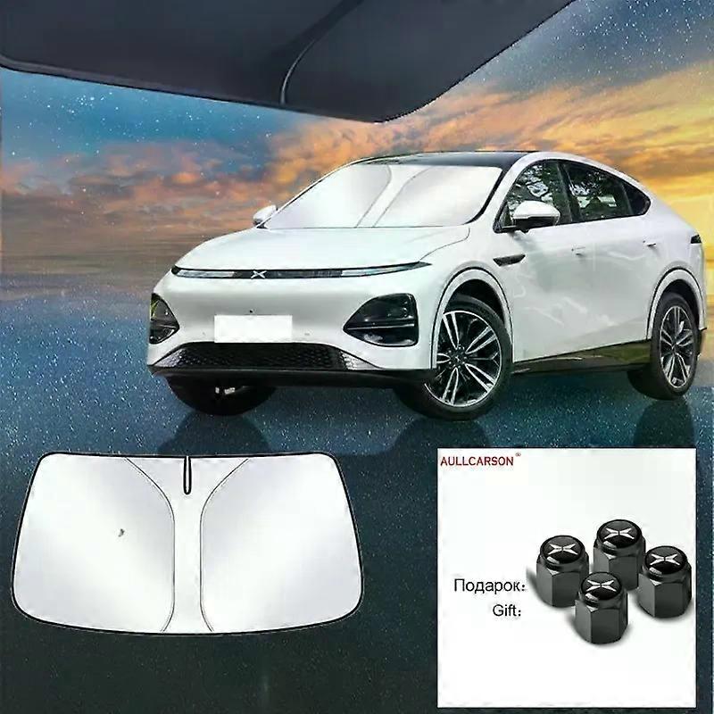 For Xpeng G6 G9 X9 P7 Car Windshield Sun Shade Blocks UV Ray Reflector Auto Window Visor Shield Cover Foldable Parasol 1 Piece
