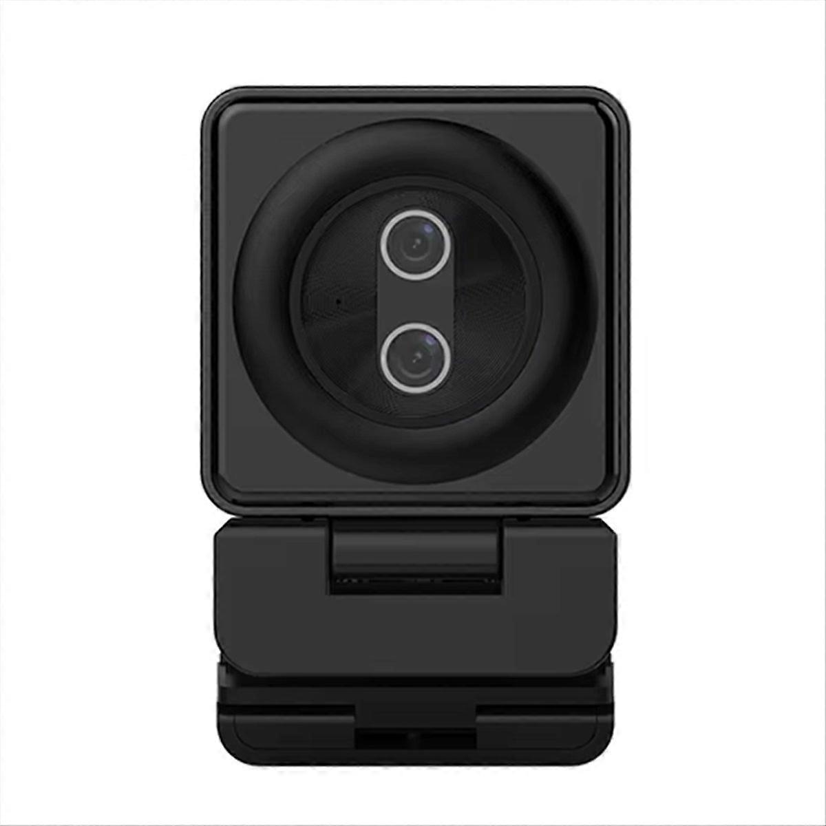 12MP 4K Webcam with Dual Lens, 20X Zoom for Live Streaming