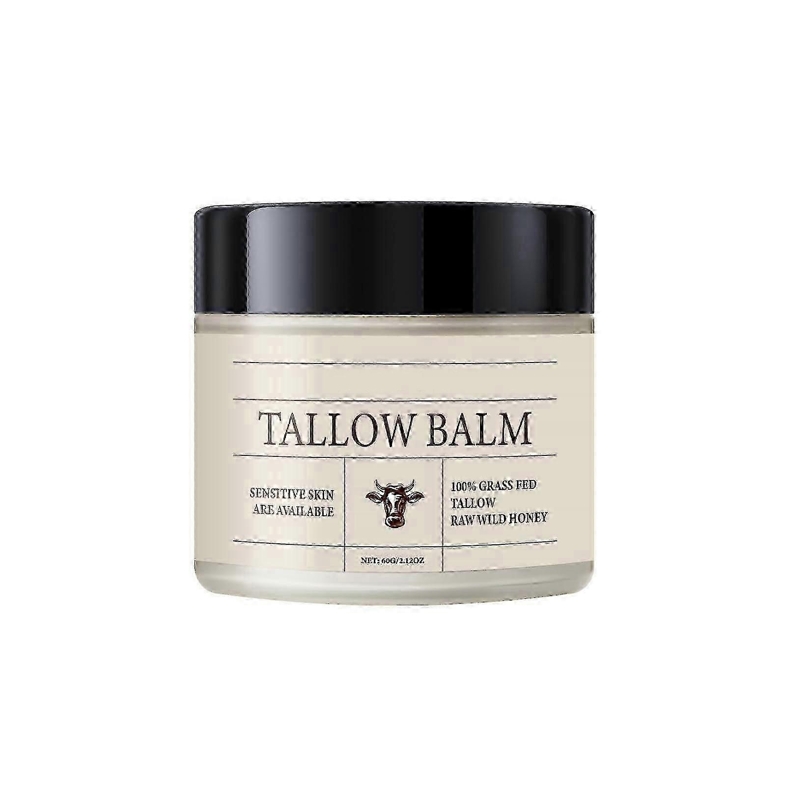2025 New Grass Fed Beef Tallow Balm With Moisturizing Cream For Soft Moisturizer 60g Anti-Aging Skin Care Kits