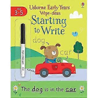 Early Years Wipe Clean Starting to Write