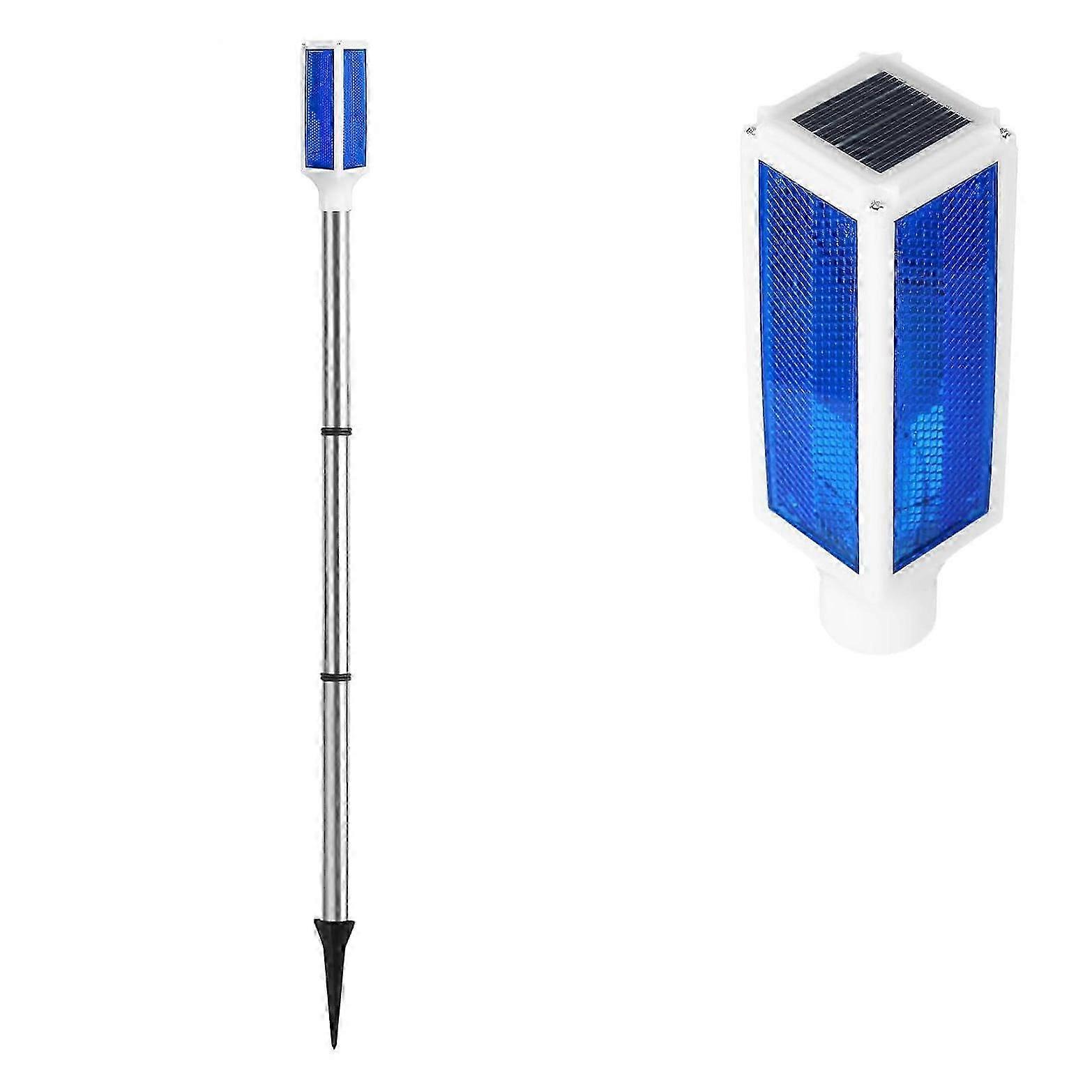 Waterproof Solar-Powered Marking Poles for Driveway and Outdoor Boundary Identification