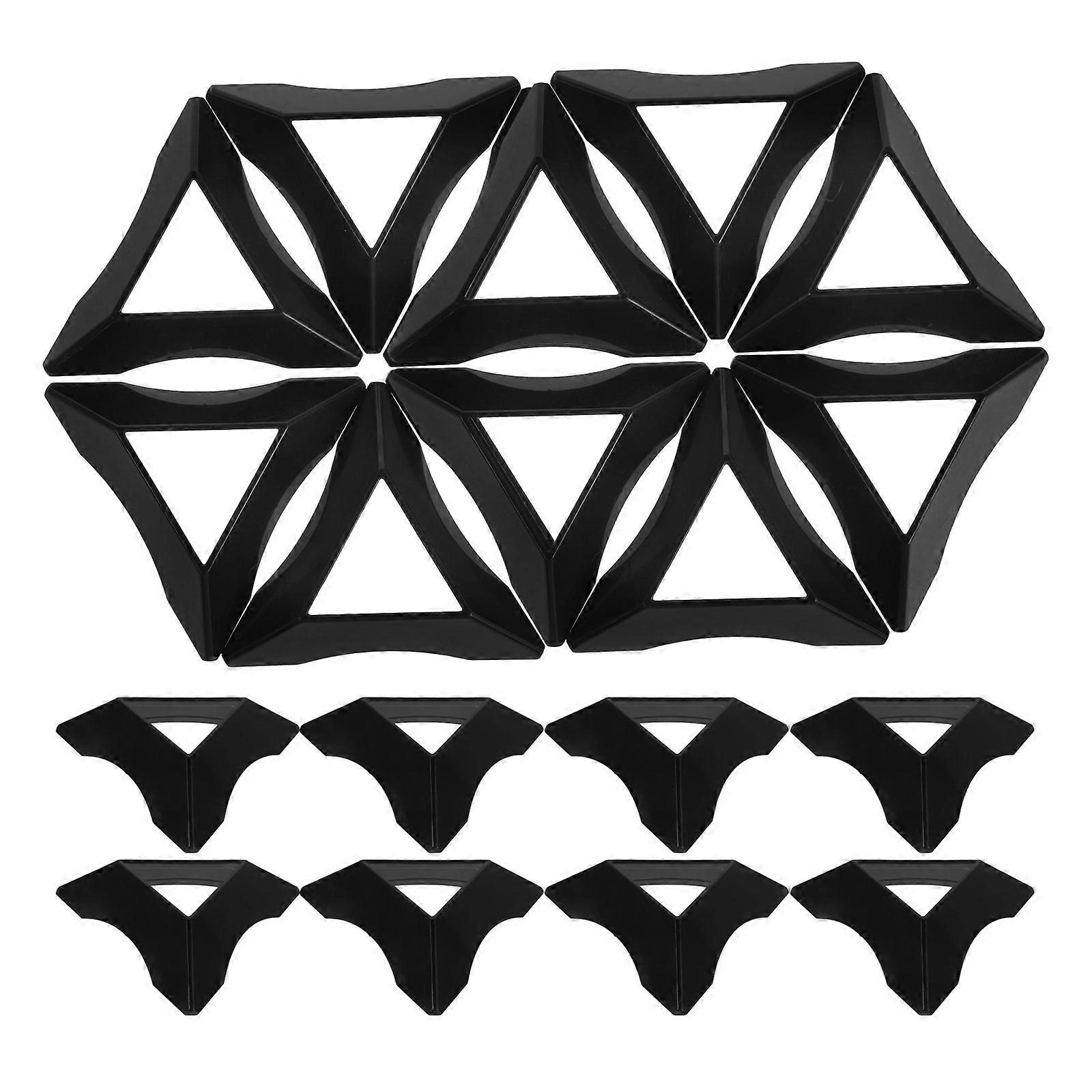 20pcs Triangle Cubes Stand Base Puzzle Cube Holder Desktop Cube Plaything Display Tripod Countertop Cube Collection Holder