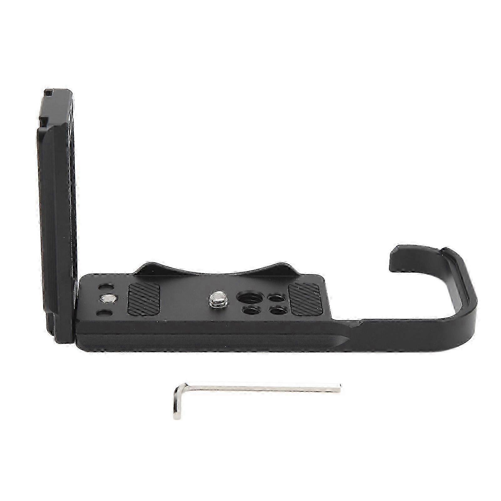 Camera L Bracket Aluminum Alloy CNC Machining Surface Anodizing Quick Release Plate for R8 Camera miao4