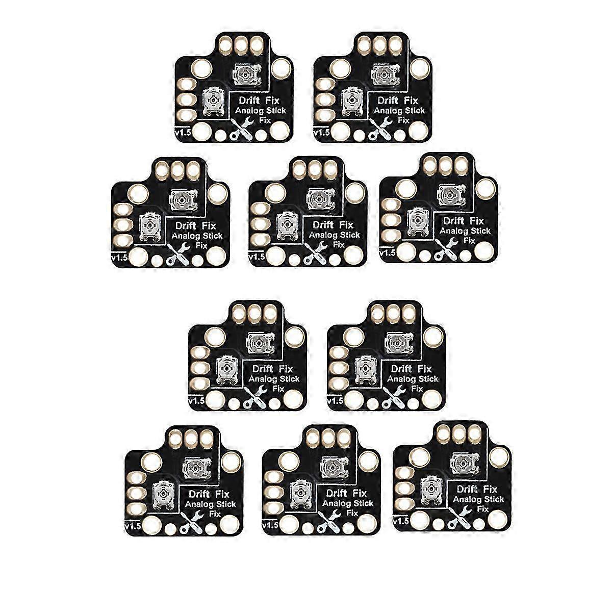 10PCS Gamepad Joystick Drift Repair Board Controller Analog Thumb Stick Drift Fix Mod compatible //X,A
