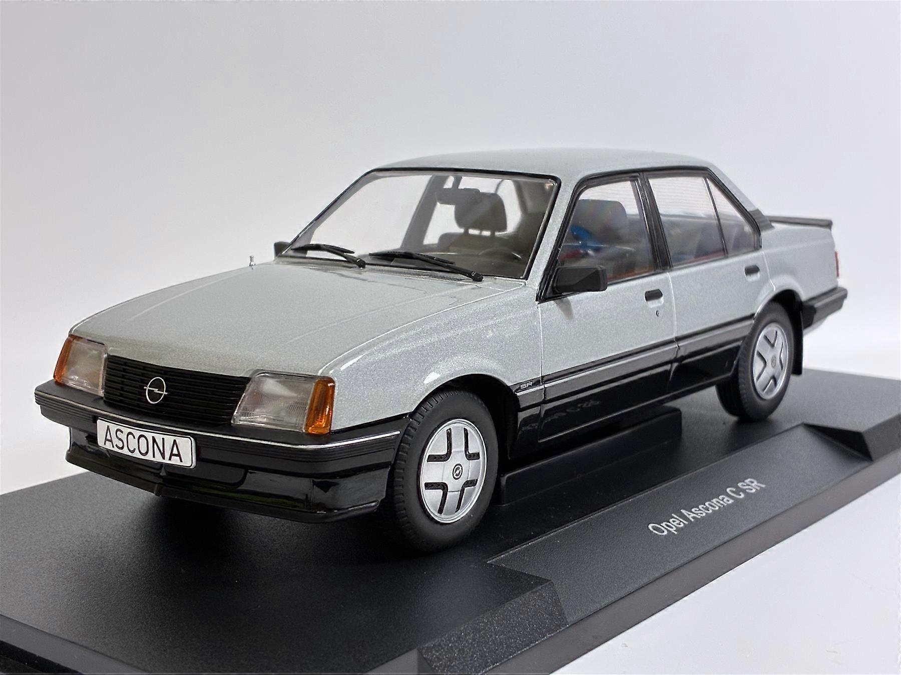 1981 Opel Ascona C SR Silver 1:18 Scale Model Car Group MCG18460